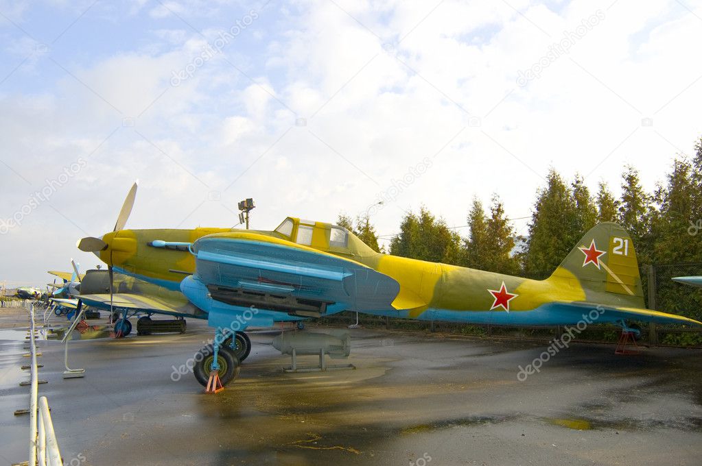 The IL2 Attack Airplane. USSR.