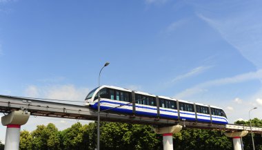 Monorail Train clipart