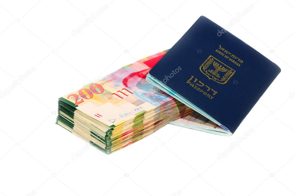 Israel Passport — Stock Photo © ggkuna 2044603