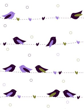 Love birds clipart