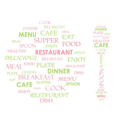 Menu cover clipart