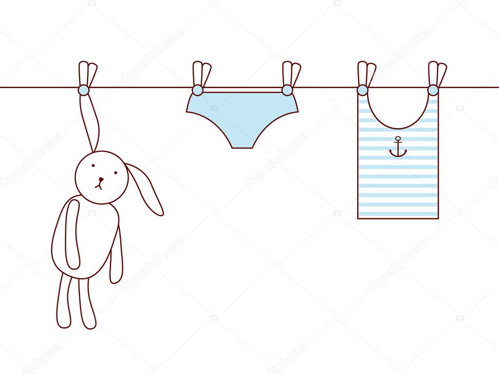 Bunny's laundry