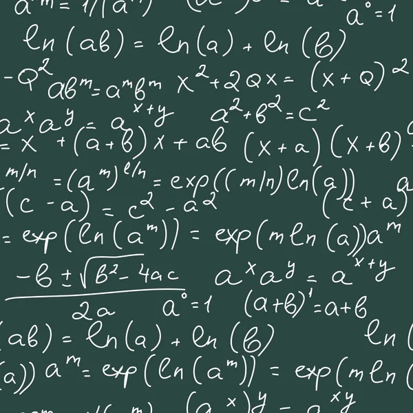 Математические формулы — стоковый вектор