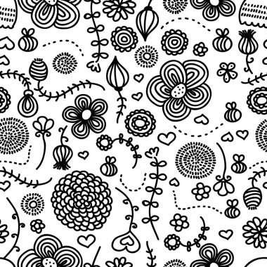 Seamess pattern clipart