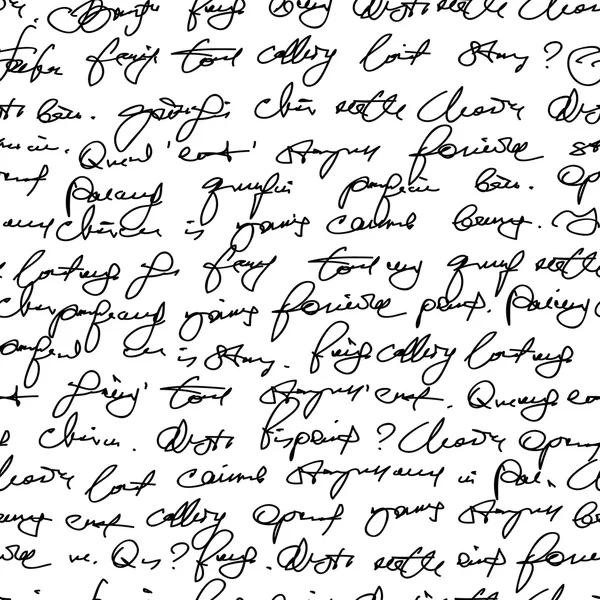 Фальшивый почерк — стоковый вектор