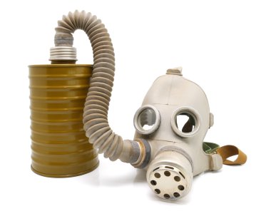 Old gas mask. clipart