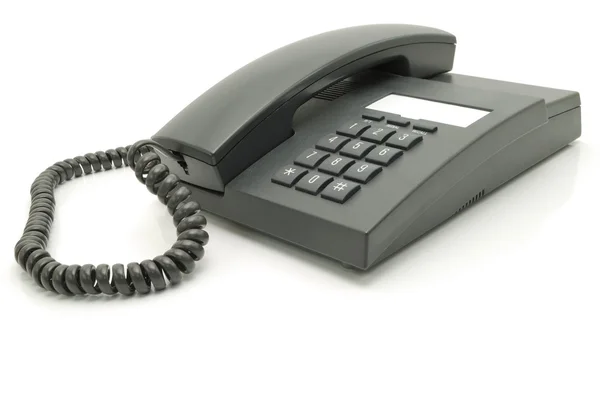 Grey telephone — Stock Photo, Image