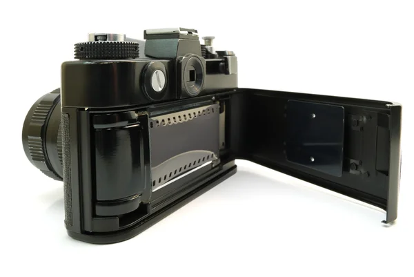 Kamera mit Film — Stockfoto