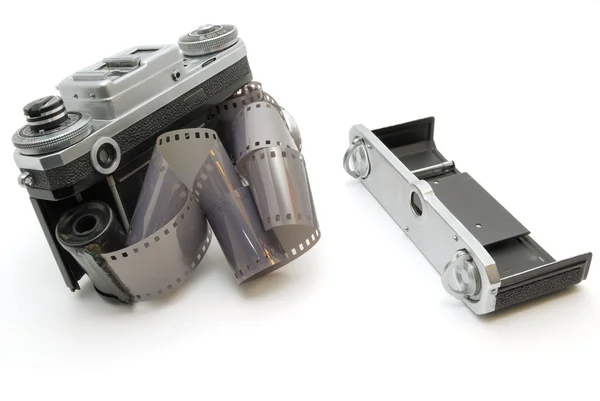 To insert a film — Stock Photo, Image