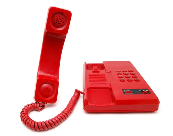 赤い電話 — ストック写真