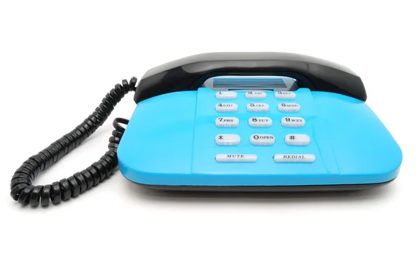 Niebieski telefon — Zdjęcie stockowe
