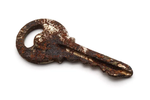Stary klucz do rdzy — Zdjęcie stockowe