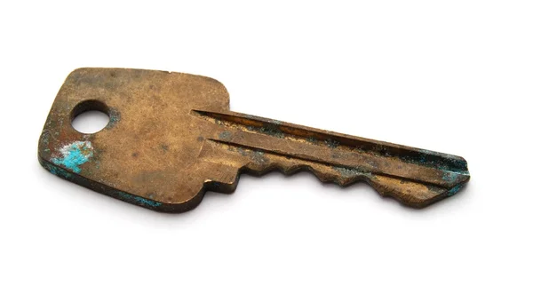 Brass key — Stock Photo, Image