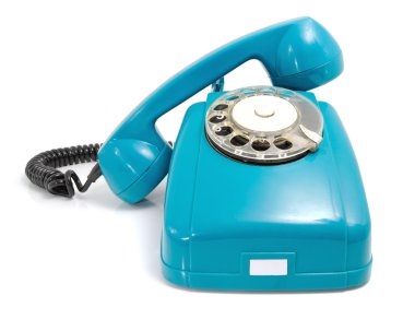 Telephone with the taken off handset clipart