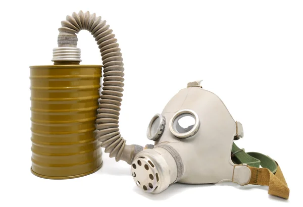 Oude gas masker. — Stockfoto