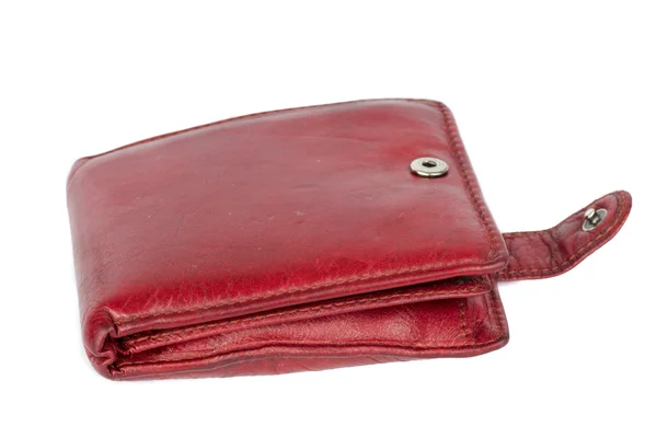 Red wallet — Stock Photo, Image