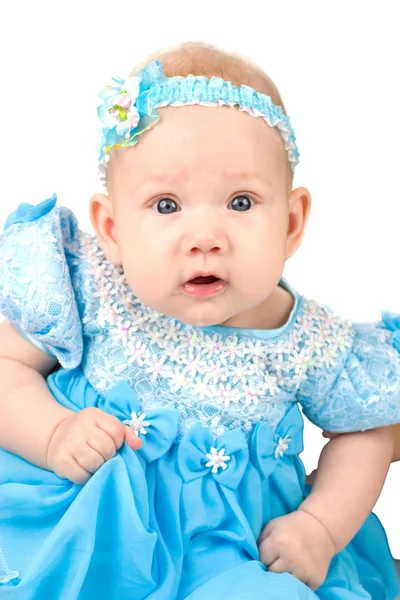 Bedårande babygirl — Stockfoto