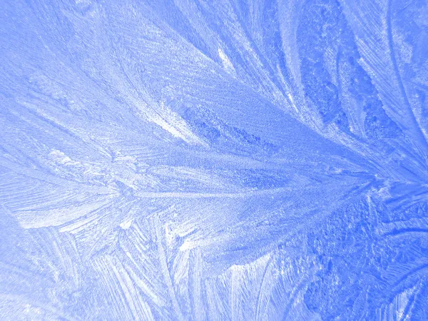 Finestra congelata — Foto Stock