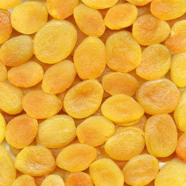 Dried apricots, texture clipart