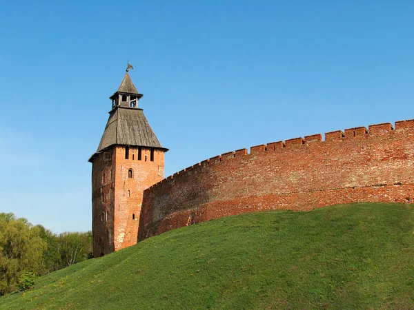 Новгородская цитадель — стоковое фото