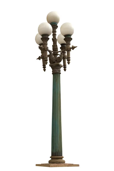 Régi lámpaoszlop — Stock Fotó