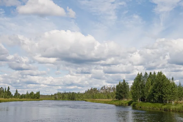 Karelische Landschaft — Stockfoto
