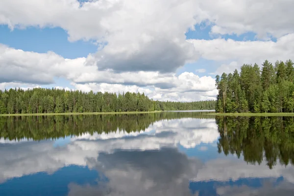 Karelische Landschaft — Stockfoto