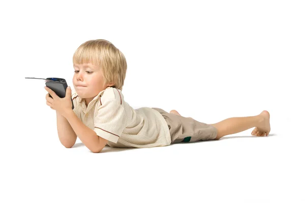 Niño con PDA —  Fotos de Stock
