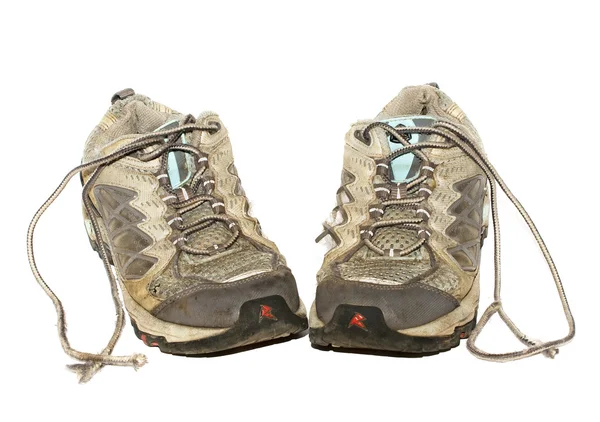 Old running shoes — Stock Photo, Image