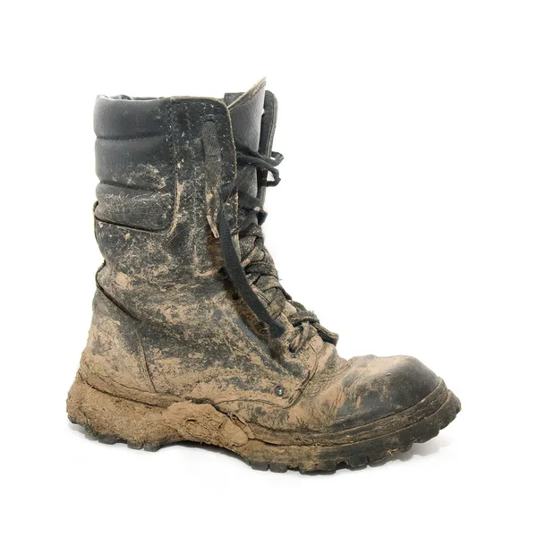 Dirty boot — Stock Photo, Image