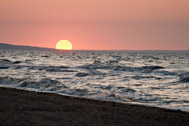 Sunset bulvarında bir deniz