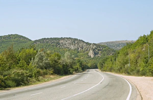 stock image Highway in Crimea