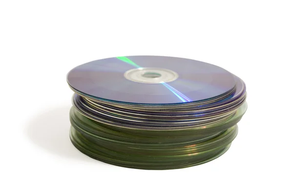 CD isolated on White — Stock Photo, Image
