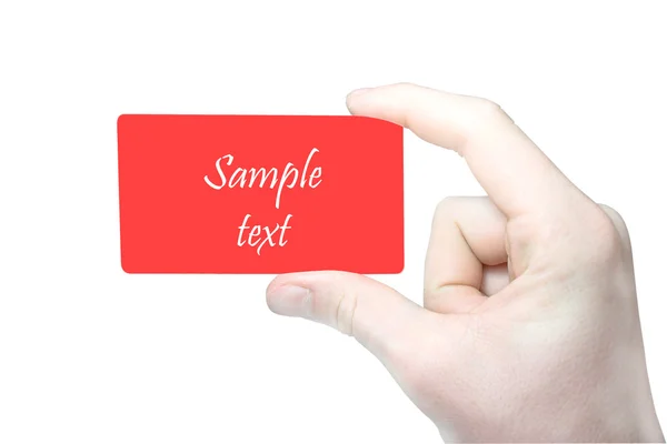 Card — Stock Photo, Image