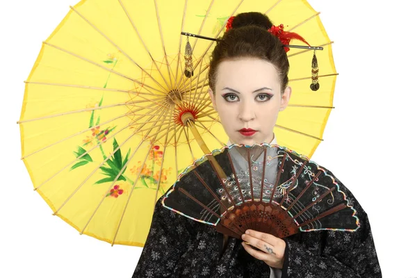 stock image Japanese geisha