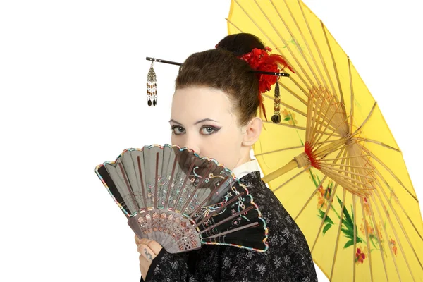 stock image Japanese geisha