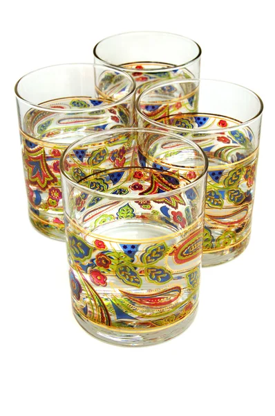 Four glasses — Stock Photo, Image