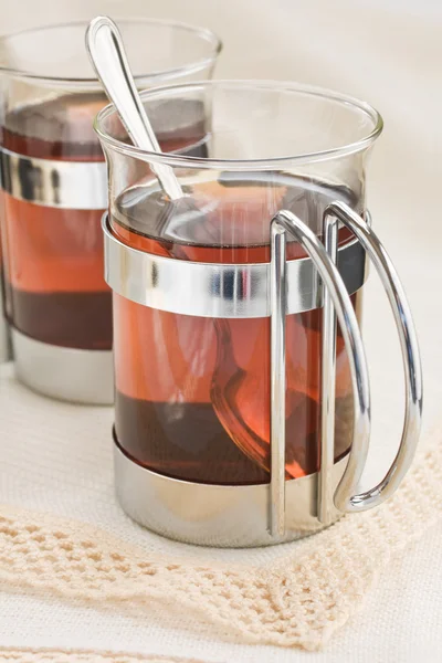 Dva šálek čaje — Stock fotografie