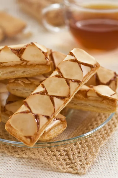 Apple puff pastry — Stock Photo, Image