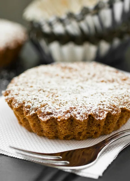 Sweet tart with sugar — Stock Photo, Image