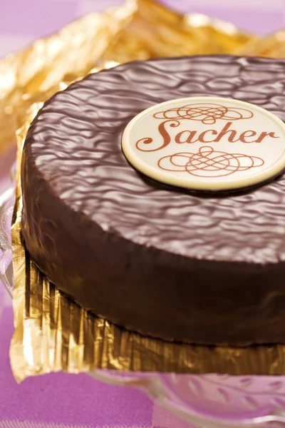 Sacher torta — Stock Fotó