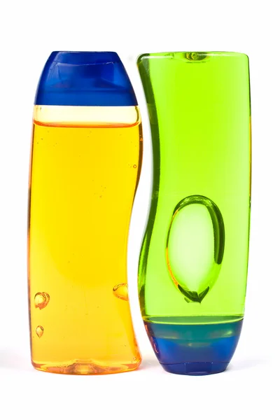 Shampoo bottles — Stock Photo, Image
