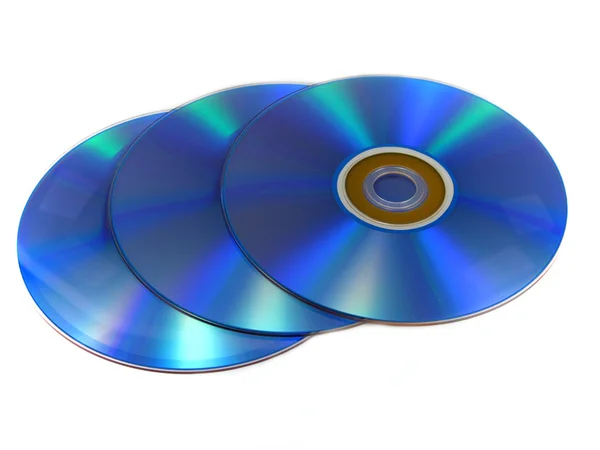 Discos de DVD ou CD — Fotografia de Stock