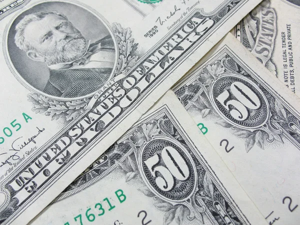Fifty american dollars — Stock Photo, Image