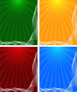 Abstract backgrounds clipart