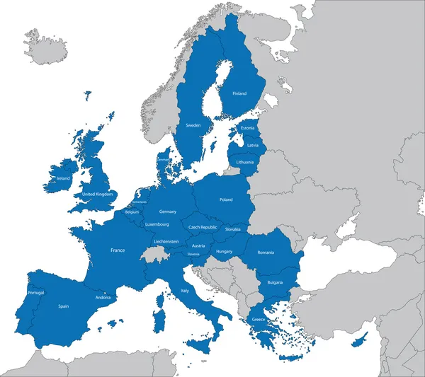 Europäische Union — Stockvektor