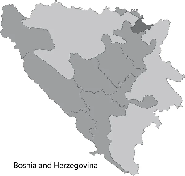 Bosna-Hersek — Stok Vektör