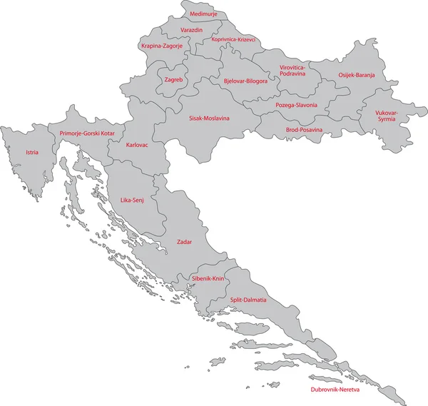 Хорватія — стоковий вектор