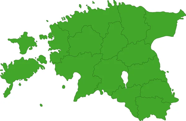 Естонія — стоковий вектор