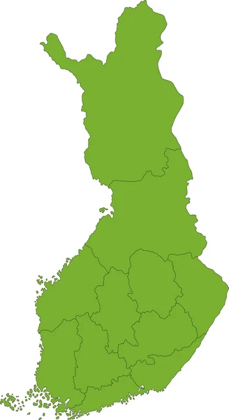 フィンランド — ストックベクタ